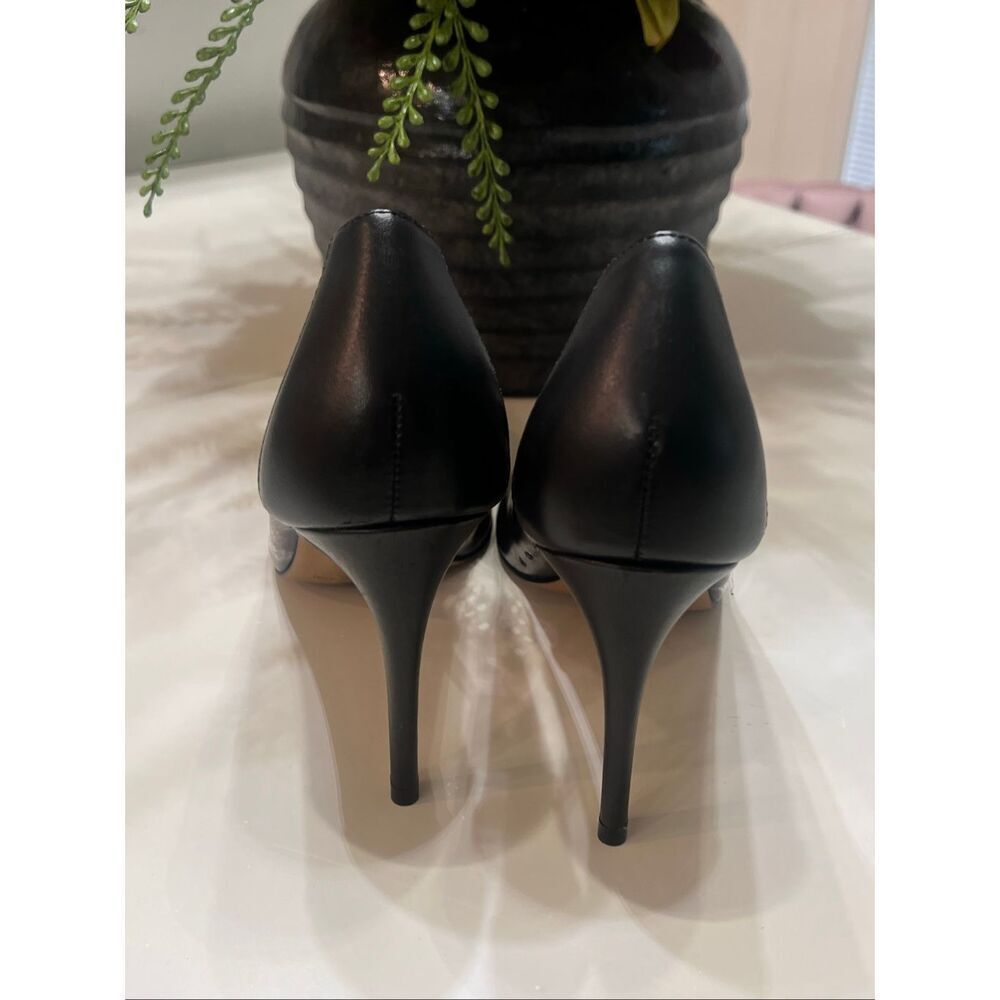 Vince Camuto Women's Anessta Leopard Print Pointed Toe Heels Pump Black 7.5 NIB - Picture 5 of 8